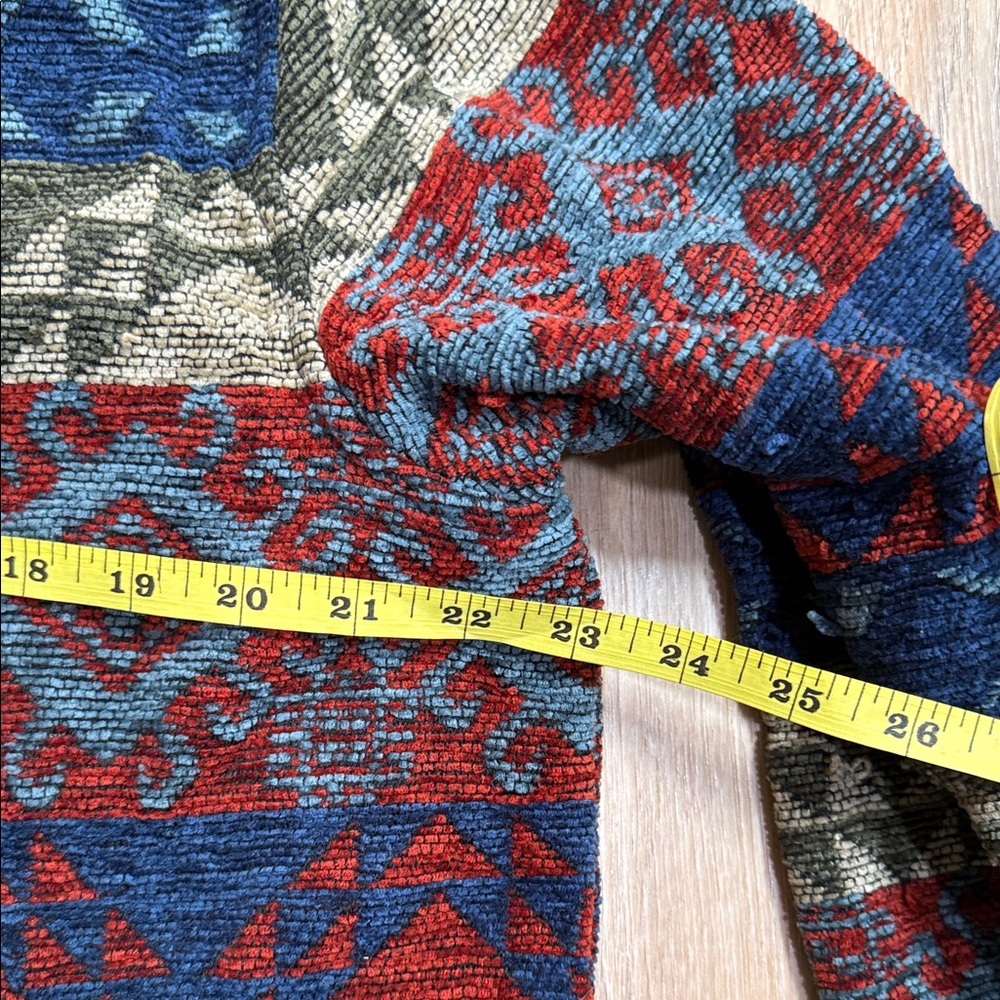 Coldwater Creek Multicolor Patterned Utility Jack… - image 5